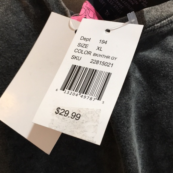 Sugar High Gray Fringed Western Tank - Picture 8 of 8